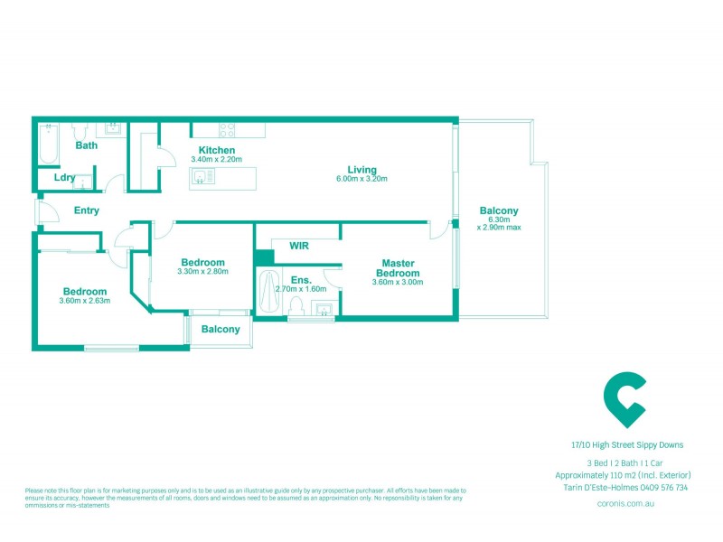 17/10 High Street, Sippy Downs QLD 4556 Floorplan