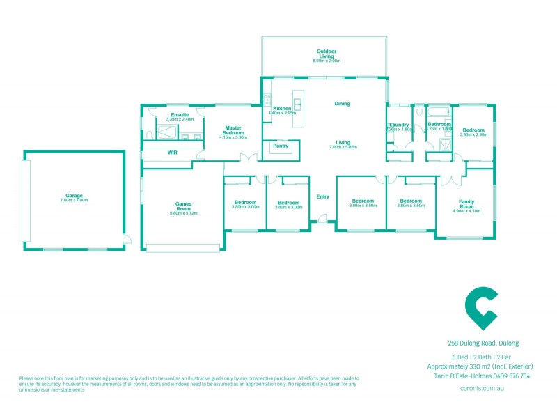 258 Dulong Road, Dulong QLD 4560 Floorplan
