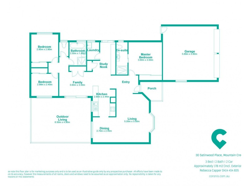 30 Satinwood Place, Mountain Creek QLD 4557 Floorplan