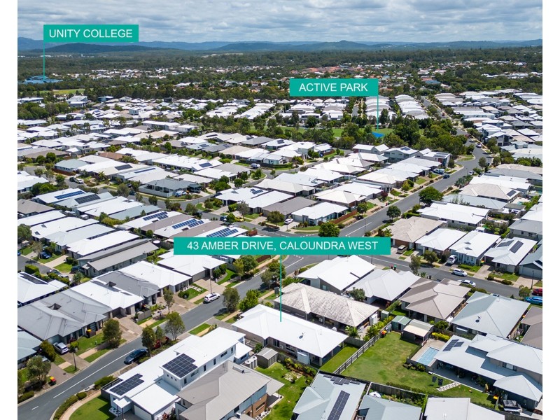 43 Amber Drive, Caloundra West QLD 4551