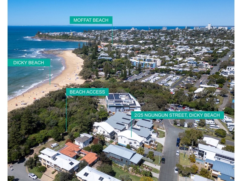 2/25 Ngungun Street, Dicky Beach QLD 4551