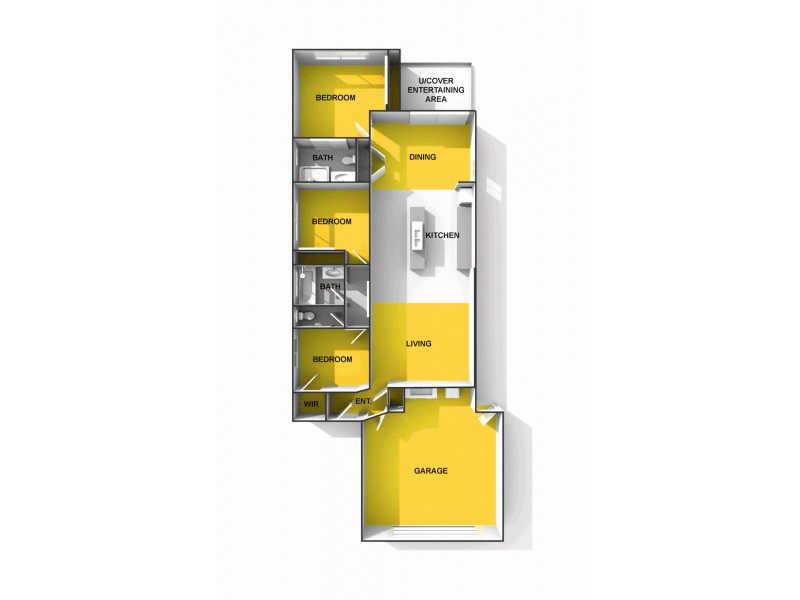5 Wheeler Crescent, Caloundra West QLD 4551 Floorplan
