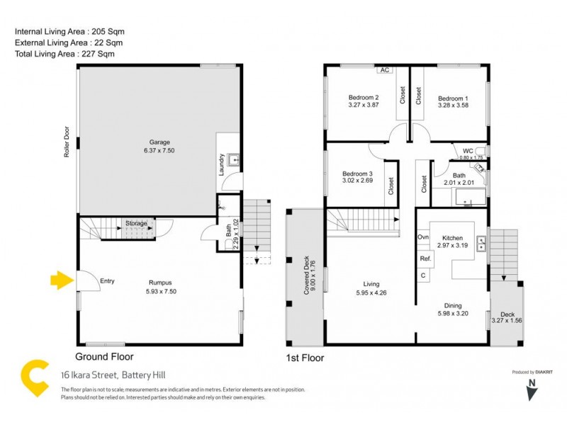 16 Ikara Street, Battery Hill QLD 4551 Floorplan