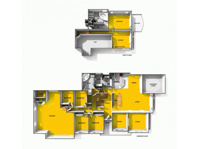 52 Kalowendha Avenue, Pelican Waters QLD 4551 Floorplan