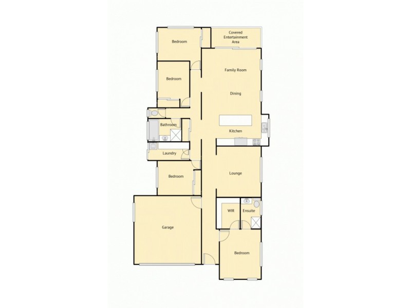 25 Feathertop Circuit, Caloundra West QLD 4551 Floorplan