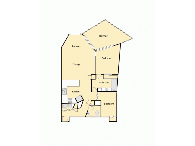 84/38 Esplanade Bulcock Beach, Caloundra QLD 4551 Floorplan
