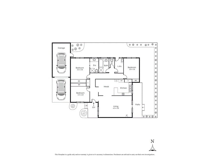 2/1 Eden Street, Cheltenham VIC 3192 Floorplan