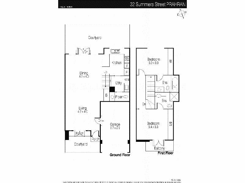 32 Summers Street, Prahran VIC 3181 Floorplan