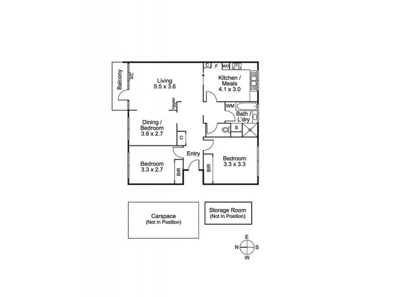 5/34 Victoria Street, Elsternwick VIC 3185 Floorplan