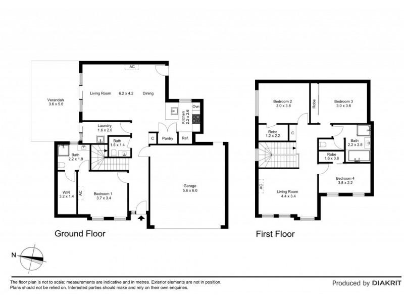 6a Smith Street, Hampton VIC 3188 Floorplan