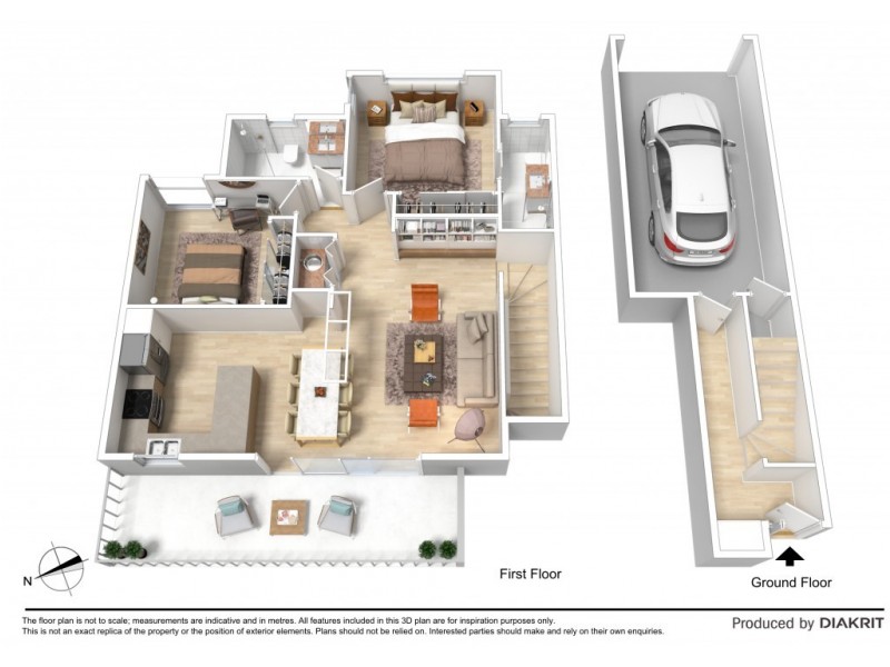 6/19 Peppertree Street, Keysborough VIC 3173 Floorplan
