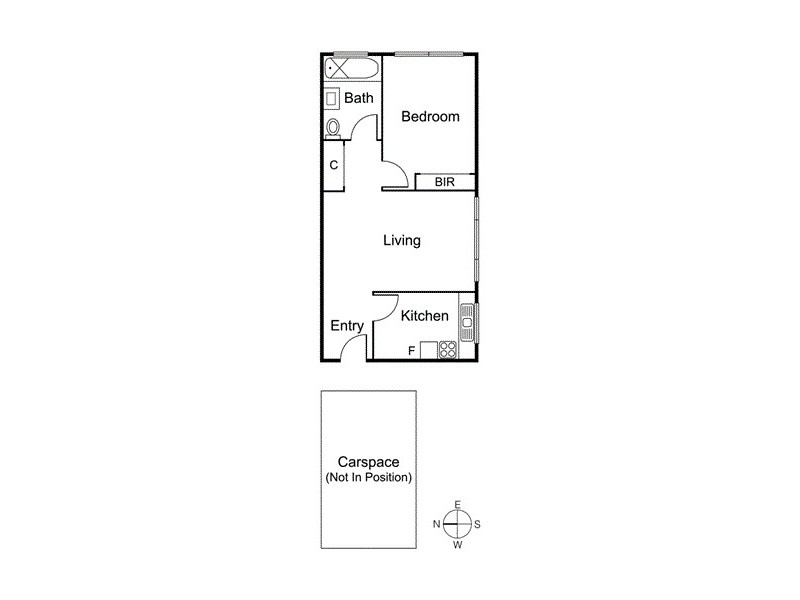 6/19 Irving Avenue, Prahran VIC 3181 Floorplan