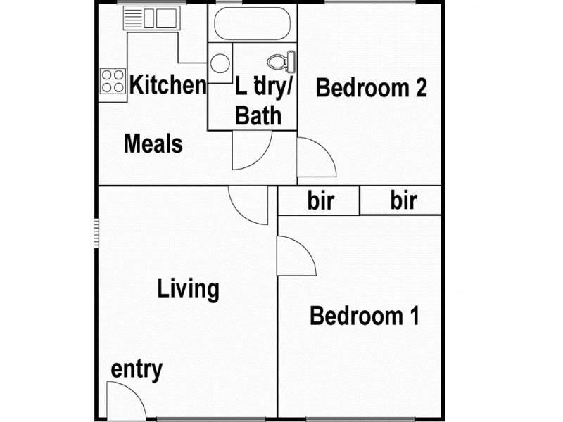 2/38 Elm Grove, Balaclava VIC 3183 Floorplan