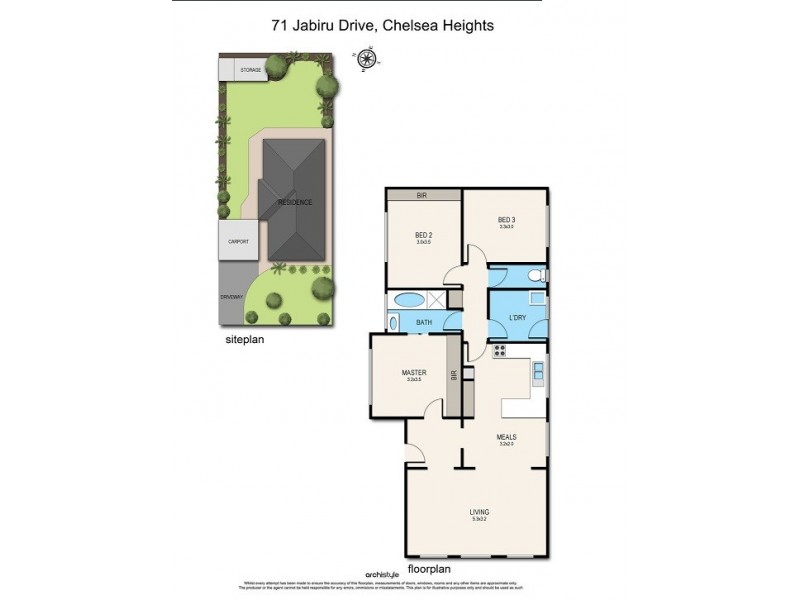 71 Jabiru Drive, Chelsea Heights VIC 3196 Floorplan