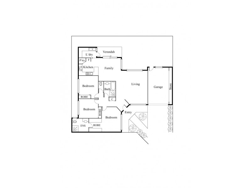 2/15 Coolabah Street, Mentone VIC 3194 Floorplan