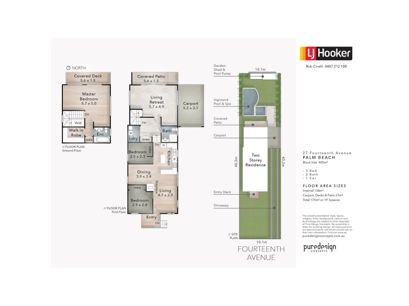 27 Fourteenth Avenue, Palm Beach QLD 4221 Floorplan