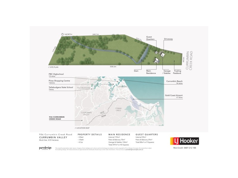 936 Currumbin Creek Road, Currumbin Valley QLD 4223 Floorplan