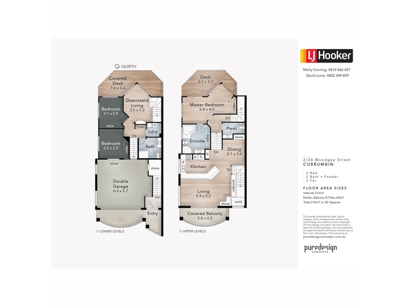 2/24 Woodgee Street, Currumbin QLD 4223 Floorplan