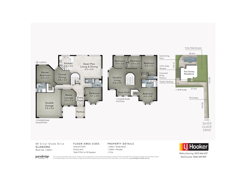 80 Silver Glade Drive, Elanora QLD 4221 Floorplan