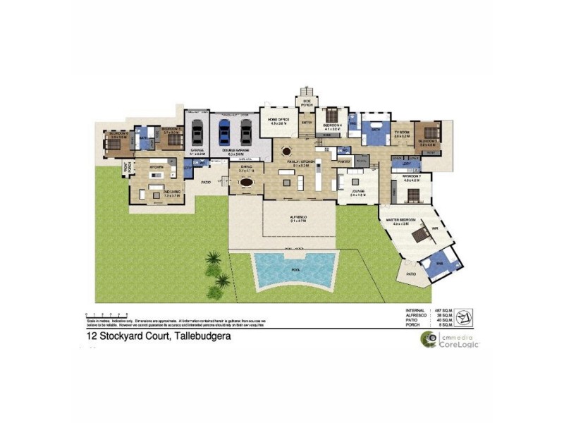 12 Stockyard Court, Tallebudgera QLD 4228 Floorplan