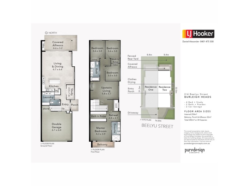 1/4 Beelyu Street, Burleigh Heads QLD 4220 Floorplan