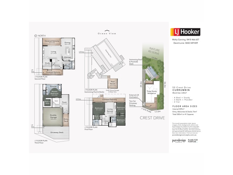 53 Crest Drive, Currumbin QLD 4223 Floorplan