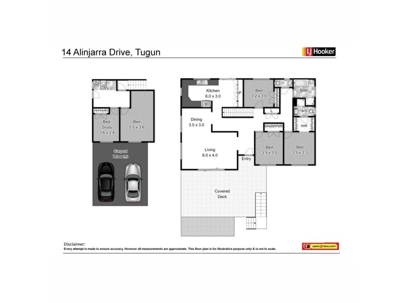 14 Alinjarra Drive, Tugun QLD 4224 Floorplan