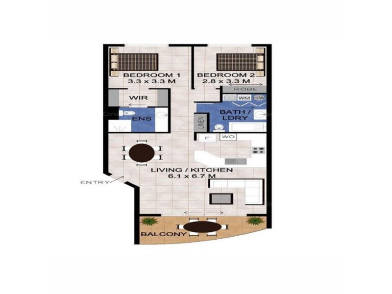 93/955 Gold Coast Highway, Palm Beach QLD 4221 Floorplan
