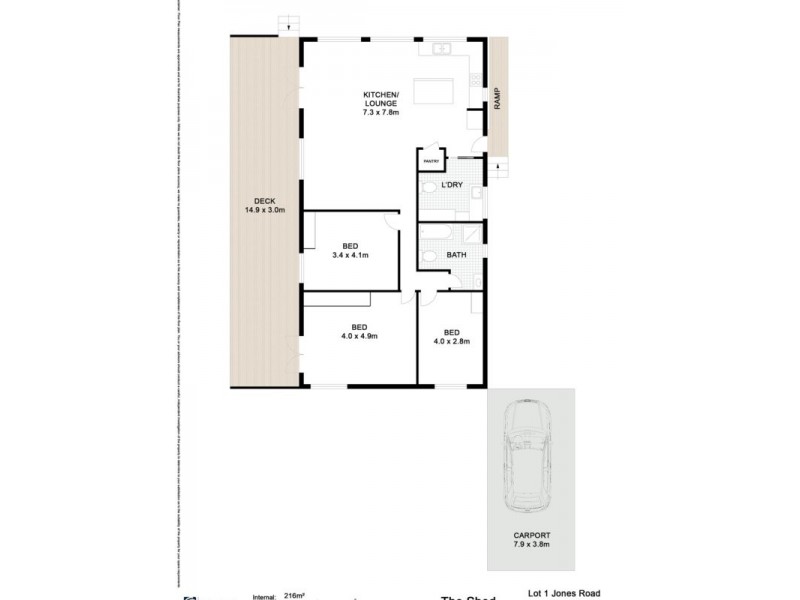 1 Jones Lane, Middle Pocket NSW 2483