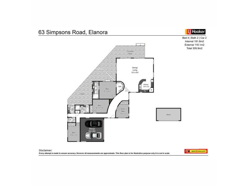 63 Simpsons Road, Elanora QLD 4221 Floorplan