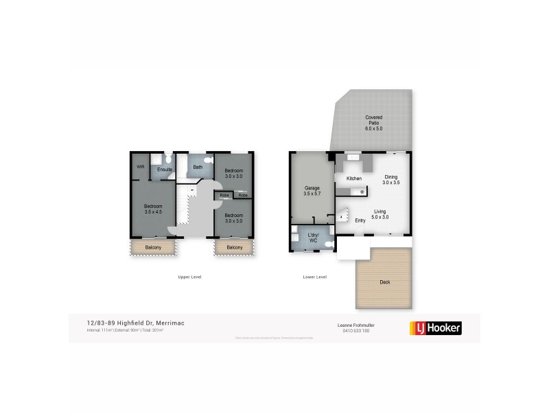 12/83-89 Highfield Drive, Merrimac QLD 4226 Floorplan