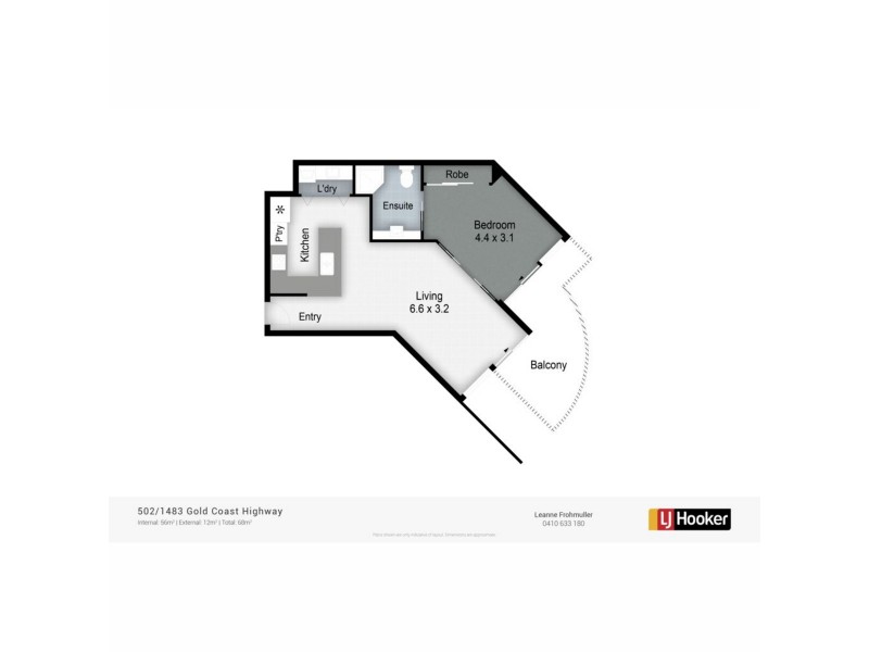 502/1483-1489 Gold Coast Highway, Palm Beach QLD 4221 Floorplan