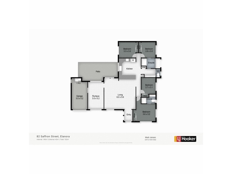 82 Saffron Street, Elanora QLD 4221 Floorplan