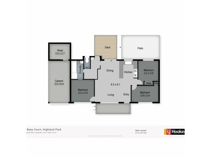 2 Beau Court, Highland Park QLD 4211 Floorplan