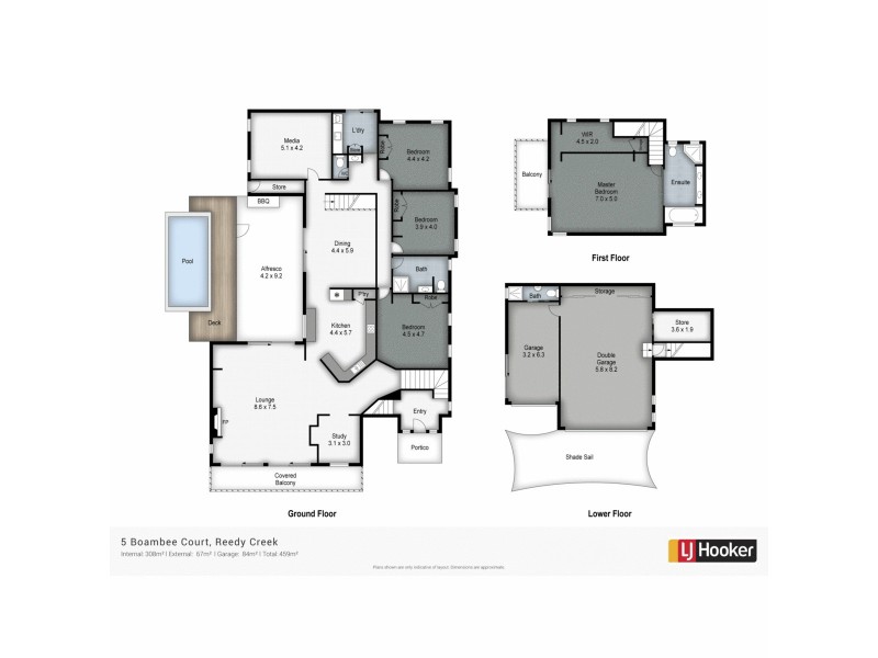5 Boambee Court, Reedy Creek QLD 4227 Floorplan