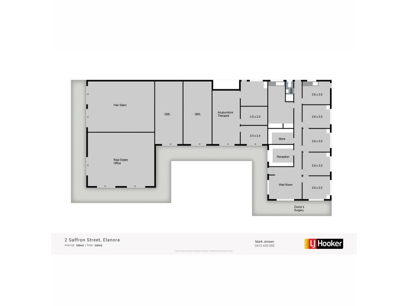 2 Saffron Street, Elanora QLD 4221 Floorplan