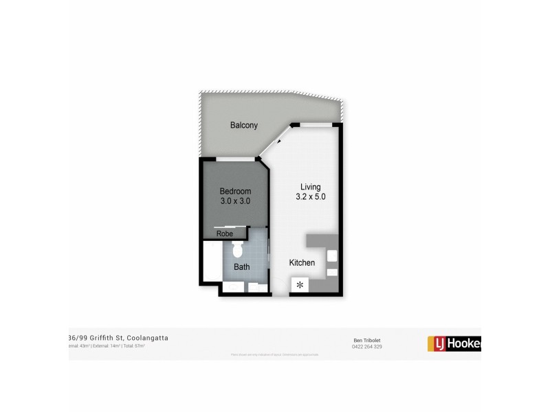 136/99 Griffith Street, Coolangatta QLD 4225 Floorplan