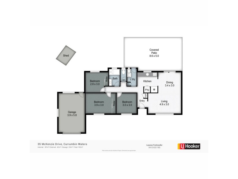 35 McKenzie Drive, Currumbin Waters QLD 4223 Floorplan