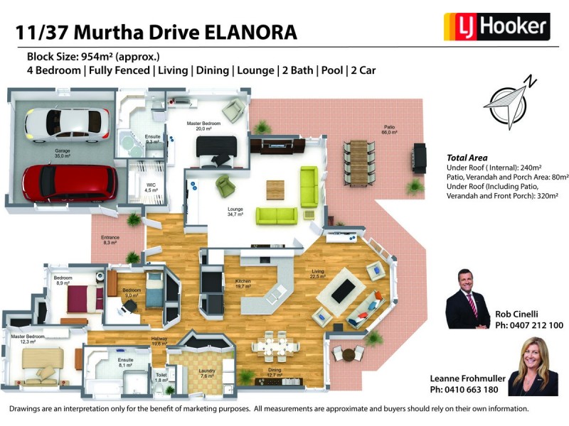 11/37 Murtha Drive, Elanora QLD 4221 Floorplan