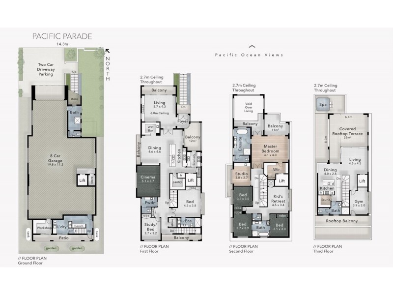 194 Pacific Parade, Bilinga QLD 4225 Floorplan