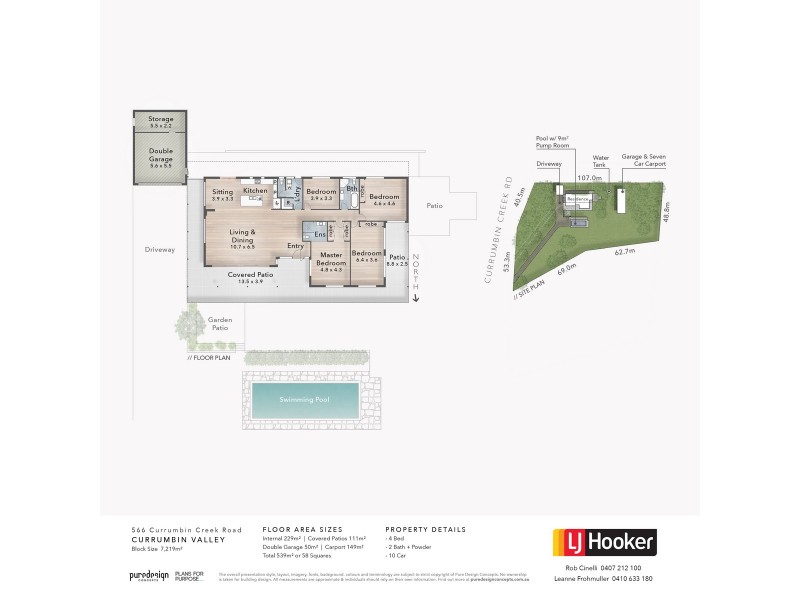 566 Currumbin Creek Road, Currumbin Valley QLD 4223 Floorplan