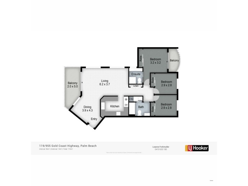 119/955 Gold Coast Highway, Palm Beach QLD 4221 Floorplan