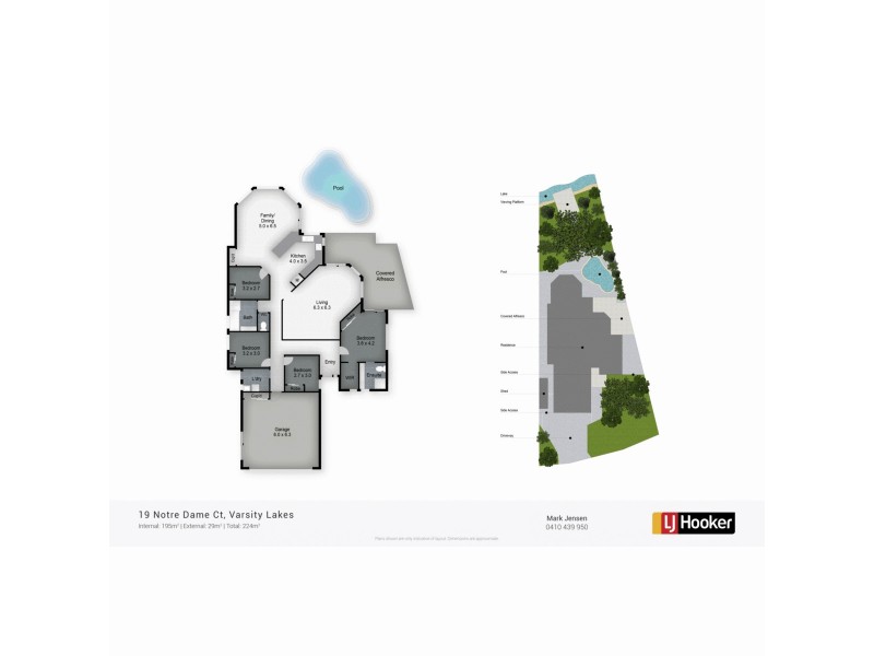 19 Notre Dame Court, Varsity Lakes QLD 4227 Floorplan