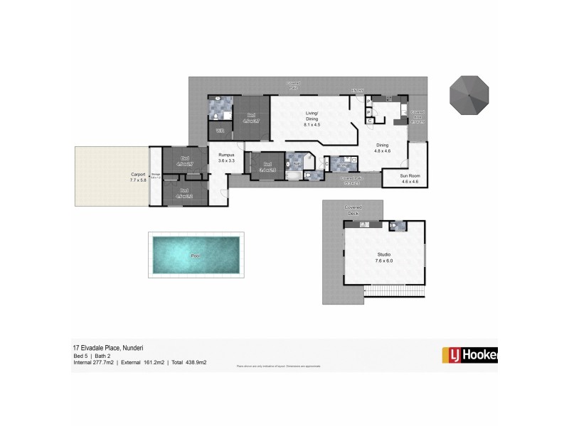 17 Elvadale Place, Nunderi NSW 2484 Floorplan