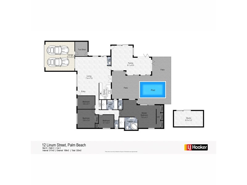 12 Linum Street, Palm Beach QLD 4221 Floorplan