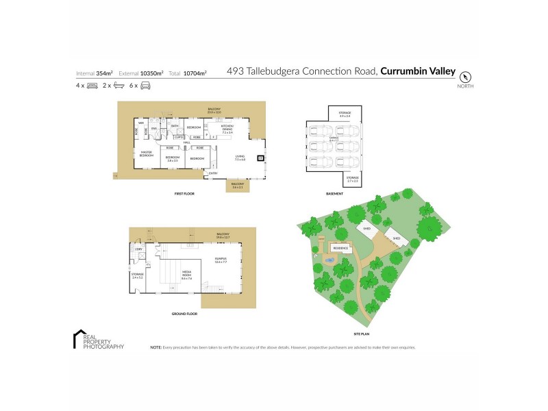493 Tallebudgera Connection Road, Currumbin Valley QLD 4223 Floorplan