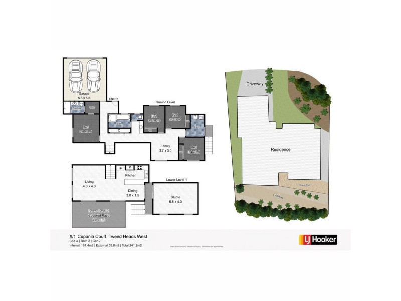 9/1-23 Cupania Court, Tweed Heads West NSW 2485 Floorplan