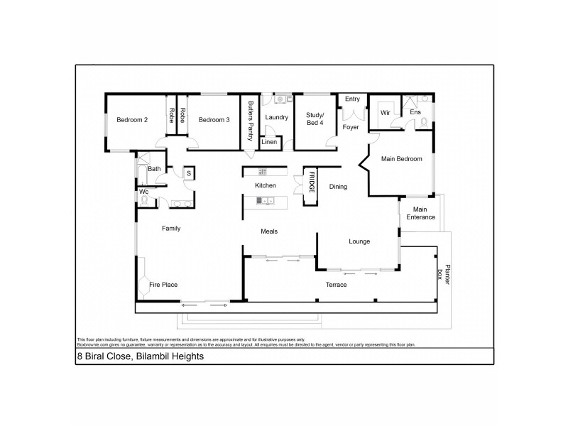 8 Biral Close, Bilambil NSW 2486 Floorplan