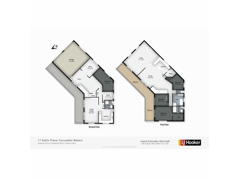17 Sellin Place, Currumbin Waters QLD 4223 Floorplan