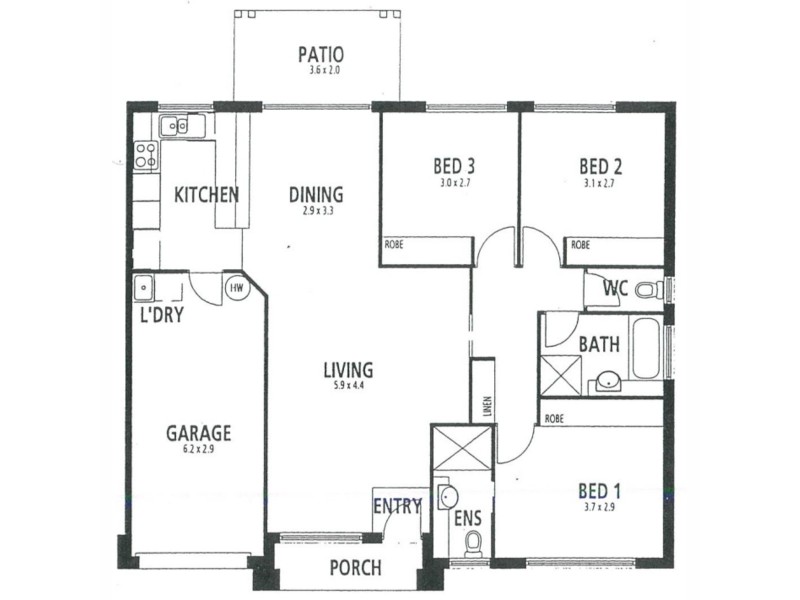 117/8 Ghilgai Road, Merrimac QLD 4226 Floorplan